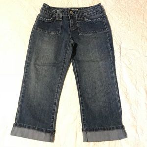 SO Blue Jean Capris